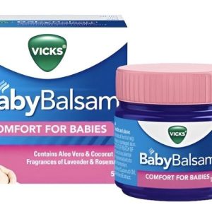 Dầu bôi ấm ngực cho bé Vick baby balsam 50g Úc