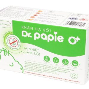 Khăn hạ sốt Dr. Papie 0M+