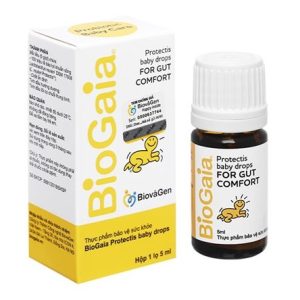 Men vi sinh Biogaia Protectis Baby Drops with vitamin D3 hỗ trợ tăng cường tiêu hóa (5ml)