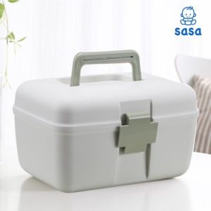 Hộp đựng thuốc Sasa màu xanh lá