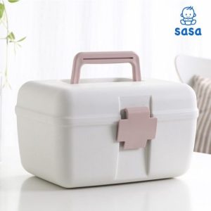 Hộp đựng thuốc Sasa màu hồng