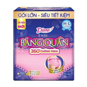 Diana Sensi băng quần chống tràn M-L, bịch 5 chiếc