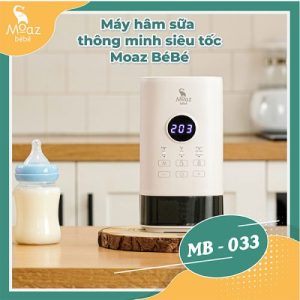 Máy hâm sữa thông minh siêu tốc Moaz Bébé