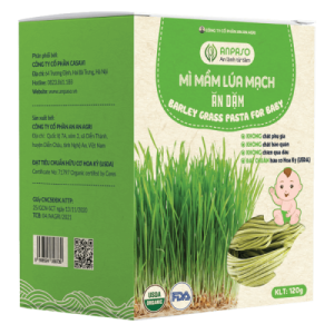 Mì Mầm Lúa Mạch Organic 120g Anpaso