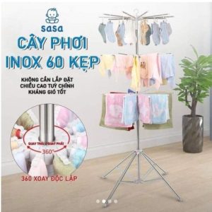 Cây phơi Sasa 60 kẹp