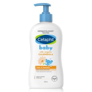Sữa Tắm Gội Cetaphil Dịu Lành Cho Bé 400ml