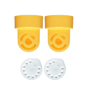 Set 2 van vàng và 2 van trắng máy hút sữa Medela