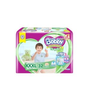 Bỉm – Tã quần Bobby size XXXL- 32 miếng ( Cho bé từ 20- 35kg )