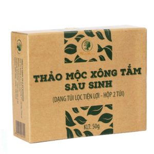 Thảo mộc xông tắm sau sinh 50g (Loại 2 túi lọc)