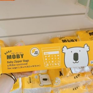 Túi zip đa năng Baby Moby (24 túi/hộp)