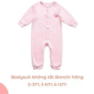 Bodysuit không tất Bonchi Hồng