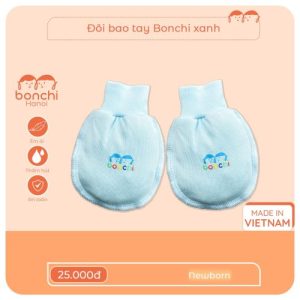 Đôi bao tay Bonchi xanh