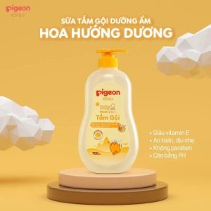 Tắm gội Pigeon dịu nhẹ hoa hướng dương 700ml