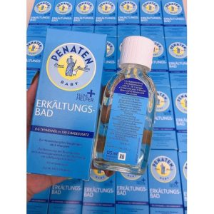 Dầu Tắm có tinh dầu Tràm PENATEN ERKALTUNGS – BAD 125ML – Hàng nhập Đức giúp bé chống cảm