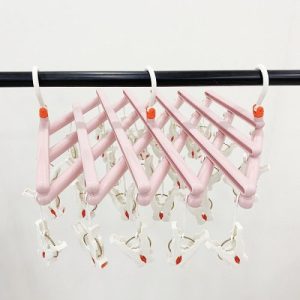 Móc chùm 29 kẹp màu hồng