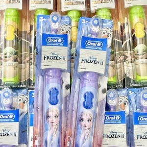 Bàn chải tự động chạy bằng pin cho bé Oral B của Mỹ